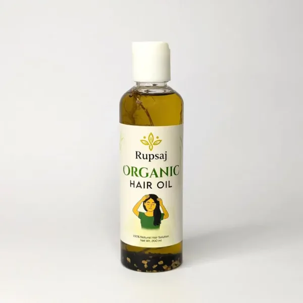 100% Organic Herbal Hair Oil