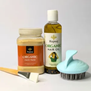 COMBO | Face Pack & Hair Oil | 100% Natural